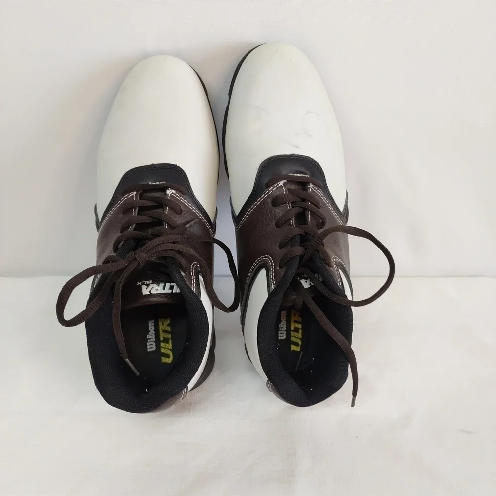 Wilson Ultra BLK Men's White Golf Shoes Size 8.5 D